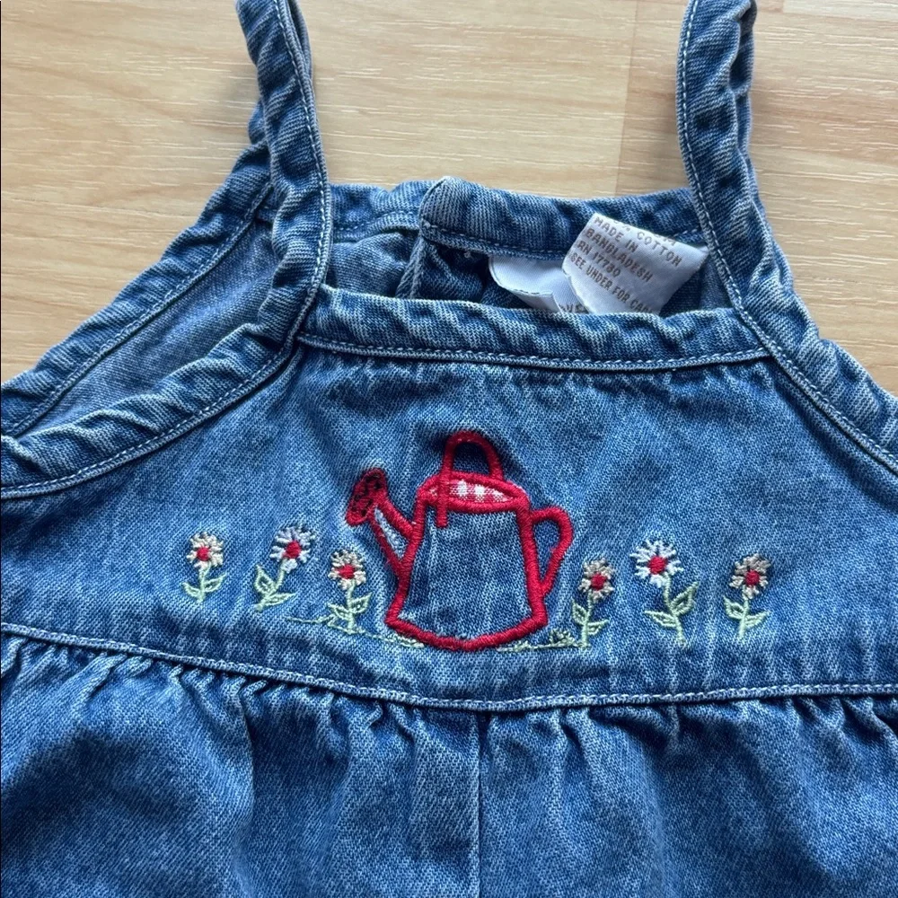Cherokee one piece denim romper VINAGE